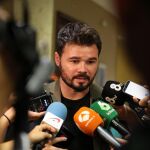 El diputado de ERC en el Congreso Gabriel Rufián