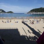 La Playa de la Concha, en San Sebastián