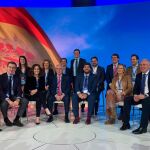 El presidente del PP regional, Fernando López Miras, ayer en la Convención Nacional del PP en Madrid