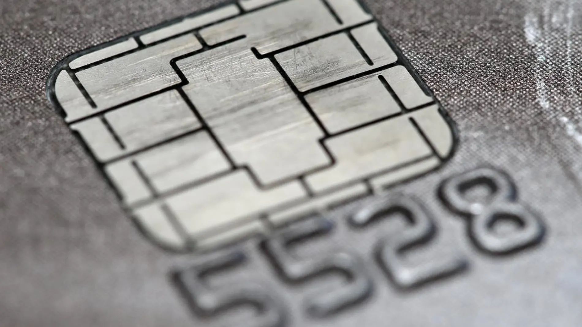 El chip de una tarjeta