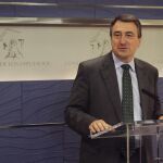 El portavoz del PNV en el Congreso, Aitor Esteban, ha explicado que su partido no ha presentado una enmienda a la totalidad a los Presupuestos.