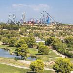 Imagen de los terrenos donde está previsto construir el Centro Recreativo y Turístico, al lado de Port Aventura
