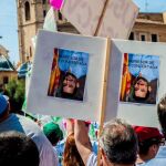 Manifestación contra el conseller de Educación, Vicent Marzà, el pasado mayo.