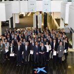 Foto de familia de la entrega de ayudas a la investigación de la Fundación Bancaria “la Caixa” / Foto: La Razón