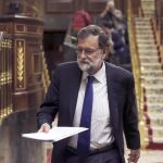 El presidente del Gobierno, Mariano Rajoy