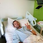 Alejandro Valverde confirma que la operación «ha ido bien»
