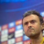 El entrenador del FC Barcelona, Luis Enrique.