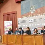 Participantes en la jornada del IX Día de la Mujer Víctima del Terrorismo, celebrada en Palencia