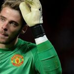 El portero del Manchester United, el español David de Gea