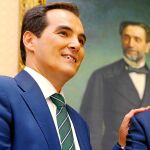 José Antonio Nieto, ayer