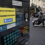 Los parquímetros hoy no estaban en funcionamiento
