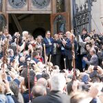 Artur Mas ya recibió un apoyo masivo cuando acudió a declarar en la sede del TSJC.