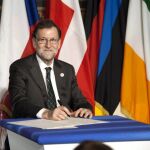 El presidente del Gobierno español, Mariano Rajoy