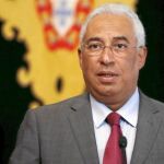 El líder del Partido Socialista portugués, Antonio Costa, comparece ante los medios tras su encuentro de ayer con el presidente luso