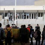 El suceso ha ocurrido sobre las nueve de la mañana cuando los alumnos se encontraban en clase en el instituto Las Fuentes