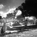 EN EL INFIERNO. El plan de ataque a la base naval en Hawái, capitaneado por el almirante Yamamoto, se realizó en dos oleadas