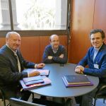 Mariano Gomà, Miquel Iceta y Álex Ramos