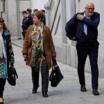 Anna Simó a su llegada hoy al Tribunal Supremo/Foto: Efe
