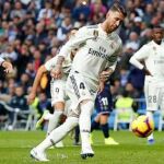 Ramos, durante un partido