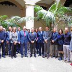 Moragues, ayer tras participar en la jornada sobre el proyecto europeo Ecofunding