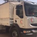 Un convoy humanitario entró hoy en Guta Oriental, el principal bastión opositor de las afueras de Damasco,