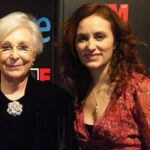 Marta Velasco con Josefina Aldecoa / Foto: La Razón