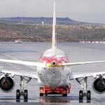 Los Berrocales del Jarama está a 1.500 metros de una de las pistas de la ampliación del aeropuerto
