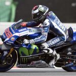 El español Jorge Lorenzo (Yamaha YZR M 1)