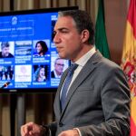 El portavoz del Gobierno andaluz, Elías Bendodo / Foto: Manuel Olmedo