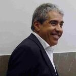 El portavoz del Partit Demòcrata Català en el Congreso, Francesc Homs, a su llegada hoy a la reunión de la Junta de Portavoces de la Cámara.