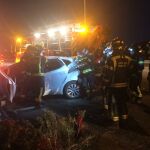 Imagen de un accidente ocurrido el pasado sábado en Madrid