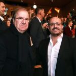 El presidente de la Junta, Juan Vicente Herrera, junto al candidato del PP por Tarragona, Alejandro Fernández
