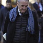 El expresidente de Banesto Mario Conde a su llegada a la Audiencia Nacional /Efe