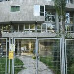 Fachada del colegio mayor, san Juan Evangelista, «El Johnny»