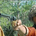 Joaquin Phoenix (derecha) y John C. Reilly, en «Los hermanos Sisters», la nueva cinta de Jacques Audiard.