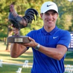 Cameron Champ, con el título