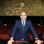 El presidente del Sevilla, José Castro