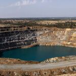 Vista del yacimiento minero de Aznalcóllar, ubicado en Sevilla (Foto: Manuel Olmedo)