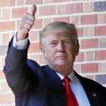 El candidato del Partido Republicano a la Casa Blanca, Donald Trump