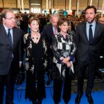Herrera junto a Victoria Ortega, Dolores Delgado y Óscar Puente, antes de la inauguración del Congreso
