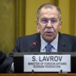El ministro de Asuntos Exteriores ruso, Serguéi Lavrov