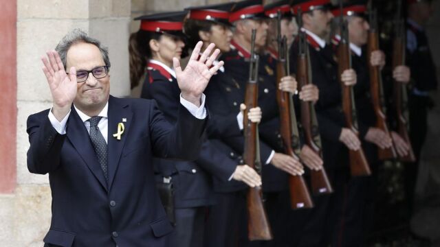 El presidente electo de la Generalitat, Quim Torra. Efe