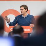 Albert Rivera durante el Consejo general de Ciudadanos