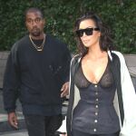 Kanye West y Kim Kardashian