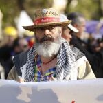Juan Manuel Sánchez Gordillo, en una manifestación de 2014.