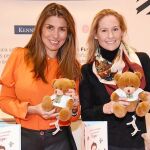 Silvia Casas y Fiona Ferrer, apoyando a la Fundación Querer