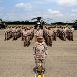 Batallón de helicópteros Bhelma IV (Sevilla) y 75 militares