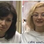 A la izquierda, Patricia, detenida hoy. A la derecha, María Sevilla, dtenida hace un mes por secuestrar a su hijo.