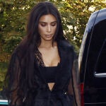 Kim Kardashian y su marido, Kayne West.