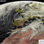 Lluvia, nubes y nieve en el norte marcarán esta semana